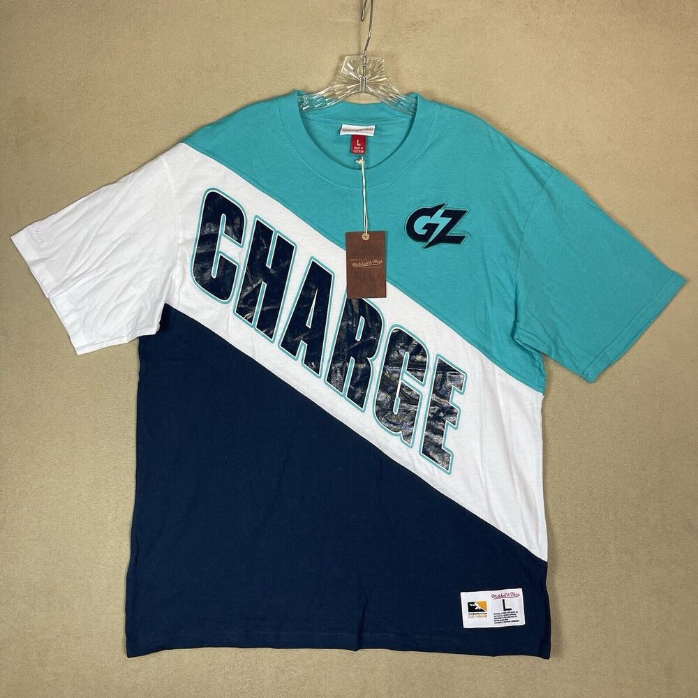 Mitchell & Ness Shirt Mens L Multicolor Overwatch League Guangzhou Charge Owl